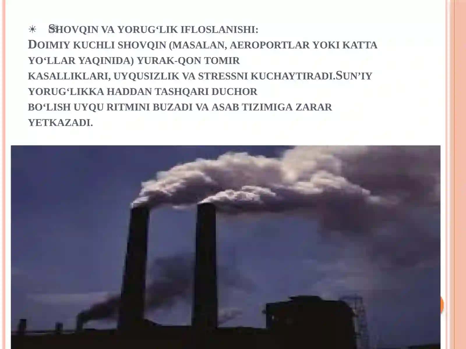 Ekologiya va inson salomatligi 4