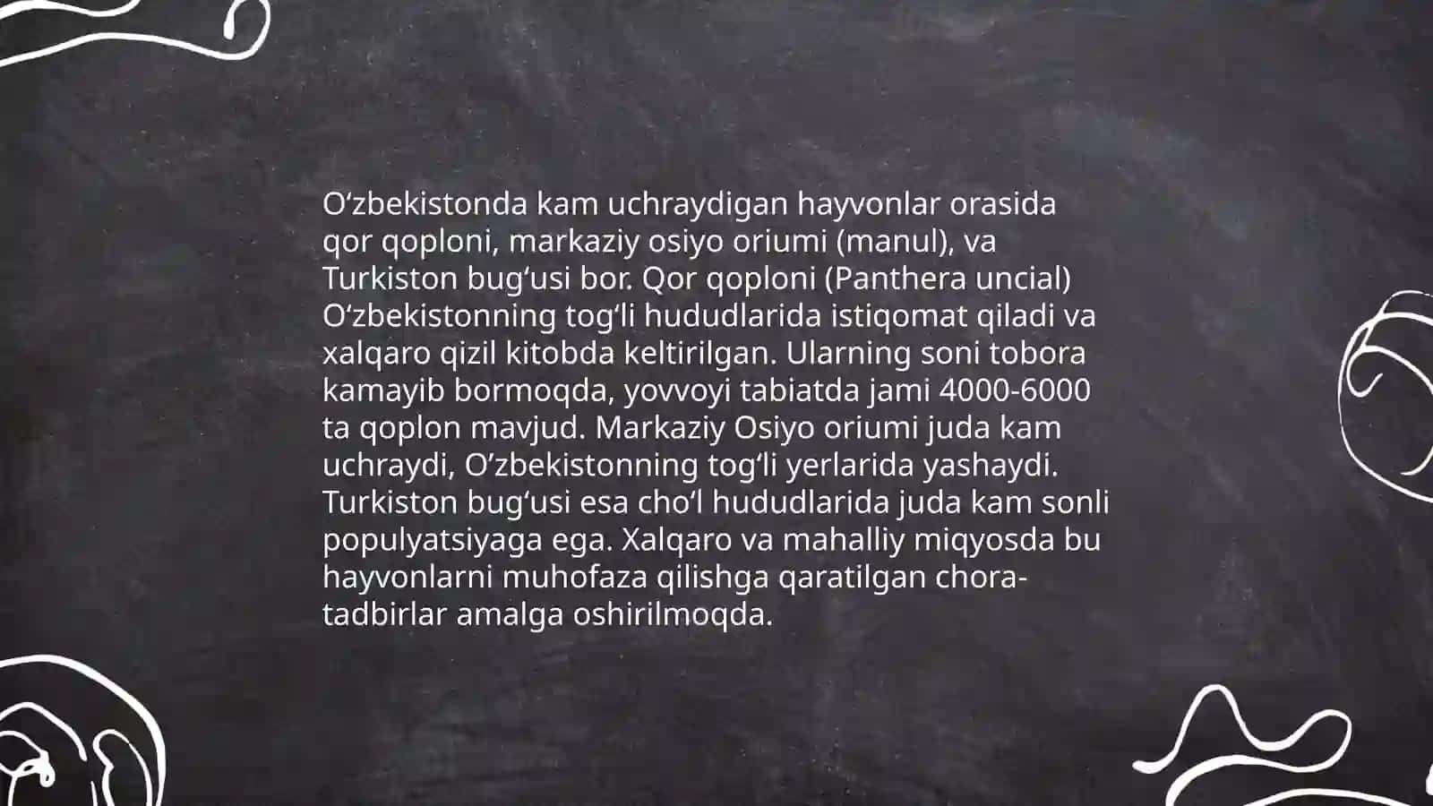 Qizil kitobdagi o'simliklar turlari 4