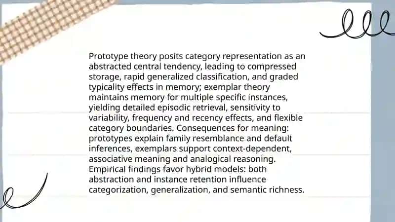Concepts and Categories: Memory, Meaning and Metaphysics 4