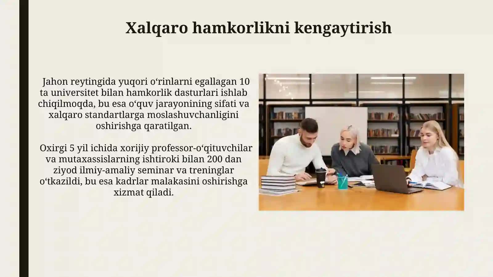 Oliy talim tizimidagi islohotlar 4