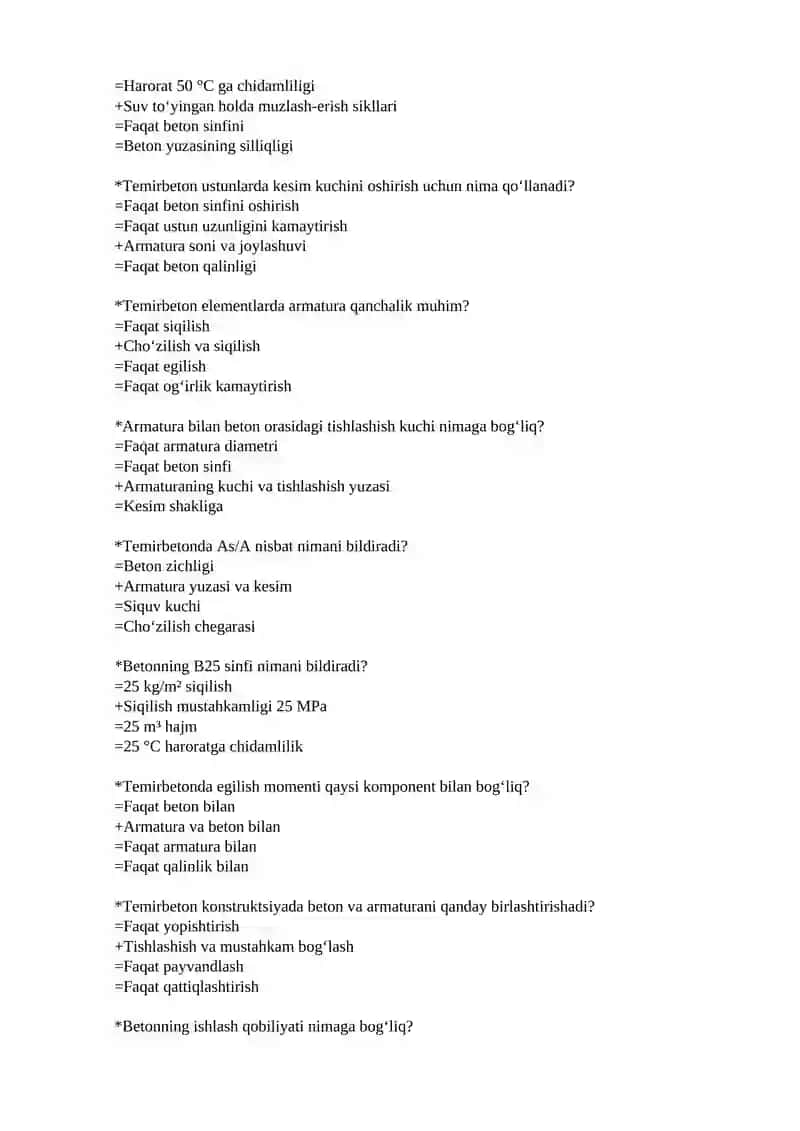 Temirbeton va tosh konstruksiyalari 4