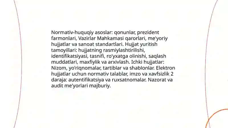 Sohada hijjat yuritish asoslari 4