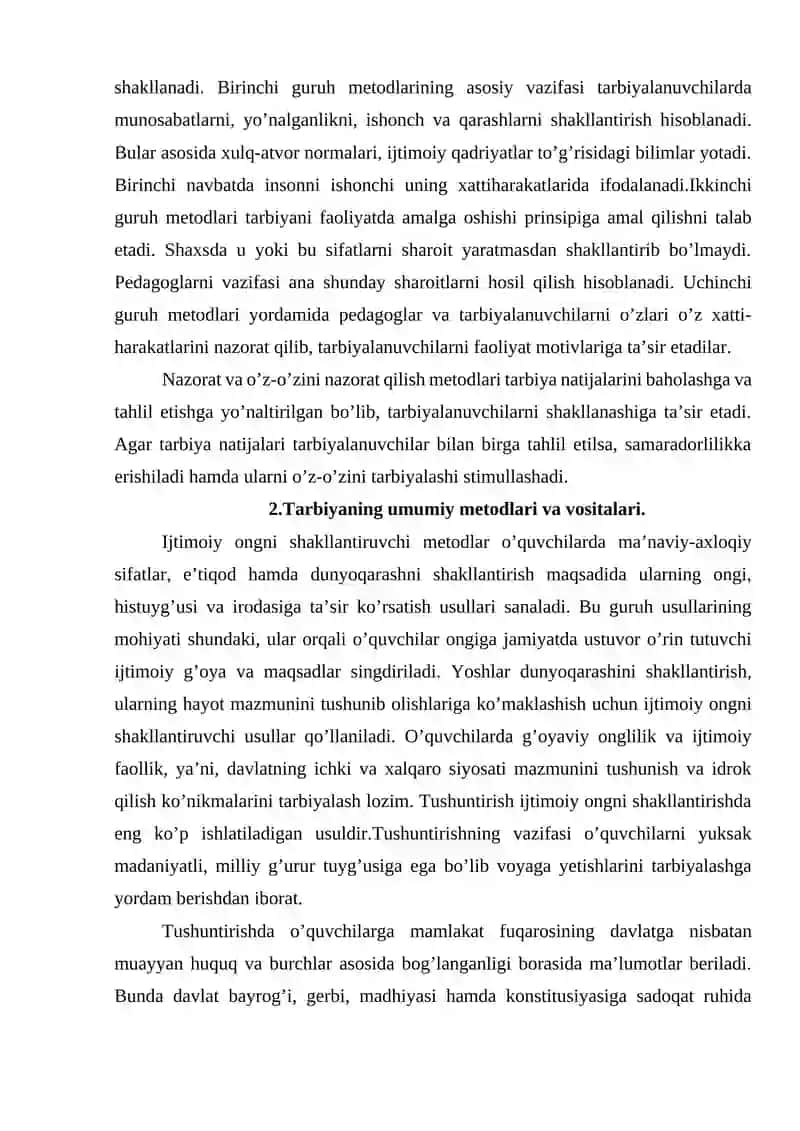 Tarbiya Metodlari 4