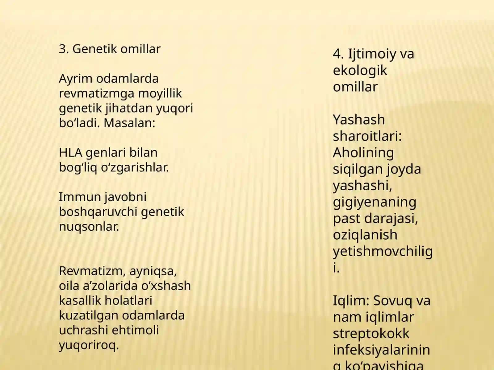 Revmatizm va birlamchi revmokardit simptomatologiyasi va dastlabki diagnostikasi 4