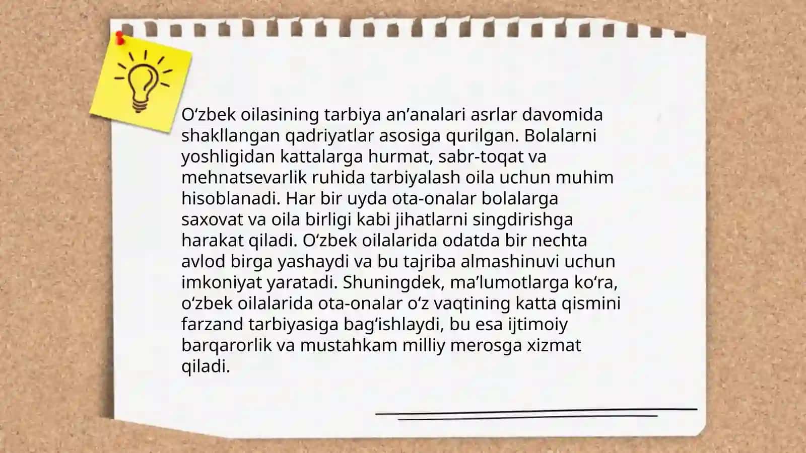 Oʻzbek oilasida milliy tarbiya 4