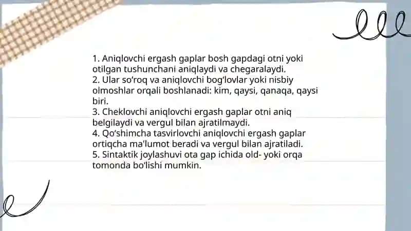 Ergash gapli qo'shma gaplar 4