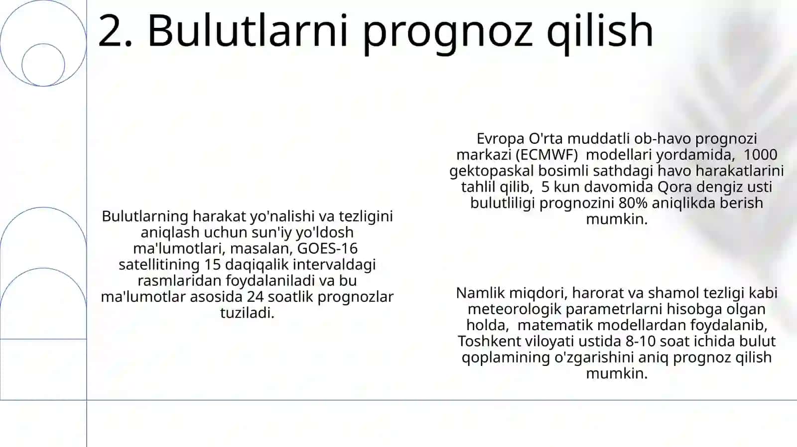 Bulutlilik.Bulutlarni kuzatish 4