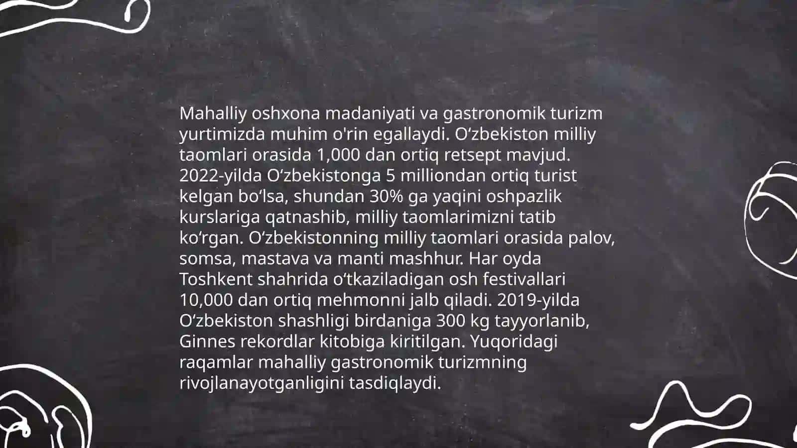 Gastronomik turizmning rivojlanishi 4