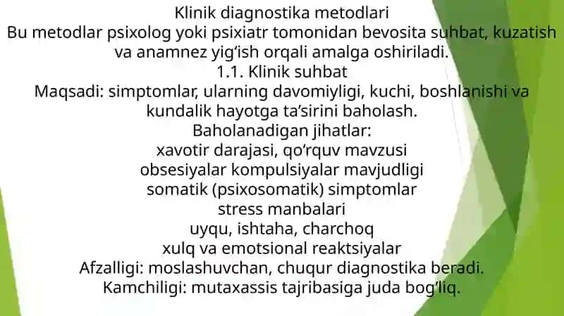 nevrozni aniqlash metodikalari 4