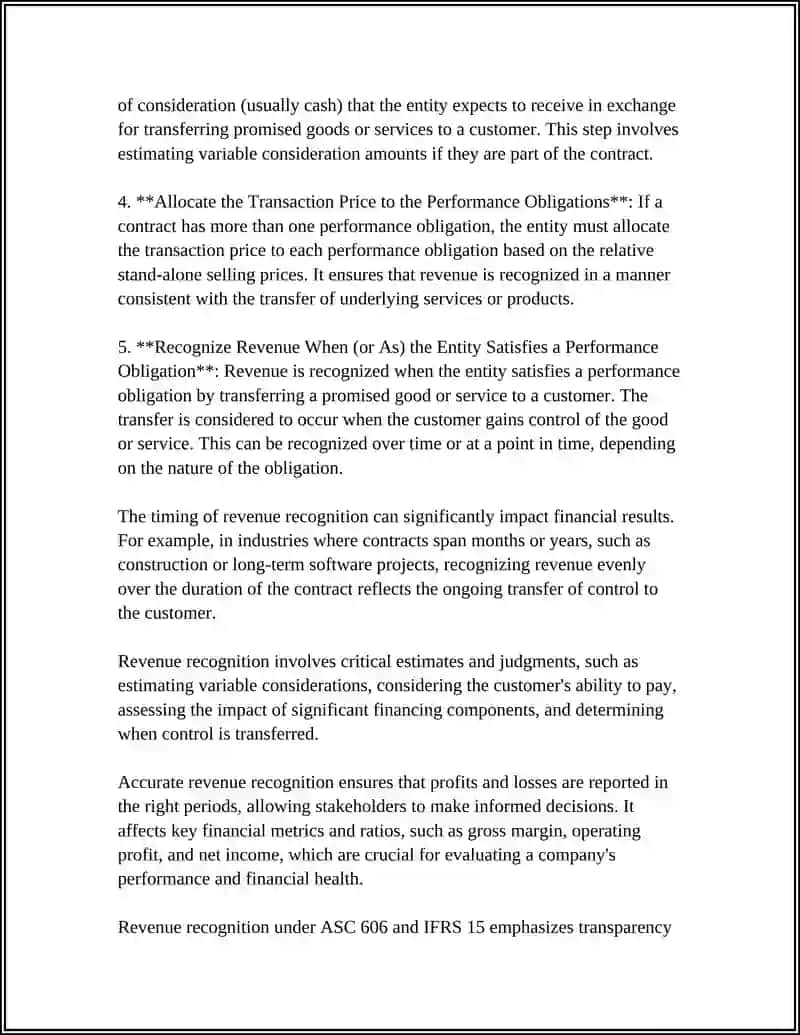 Revenue Recognition in Accounting 4