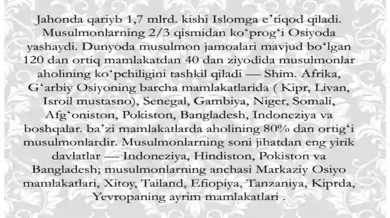 Islomdinining vujudga kelishi 4
