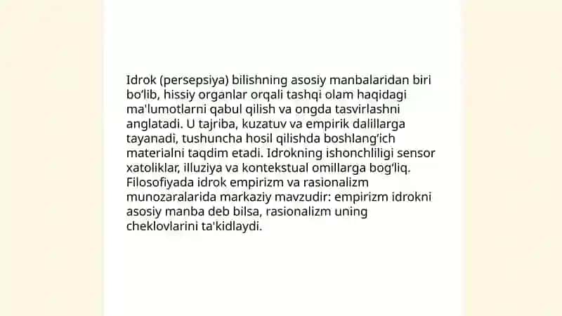 Bilish Falsafasi 4