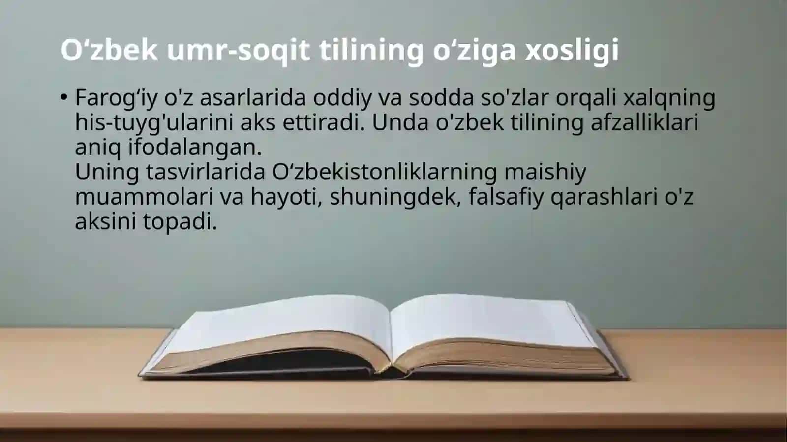 Turdi Farogʻiy asarlarining leksik til xususiyatlari 4