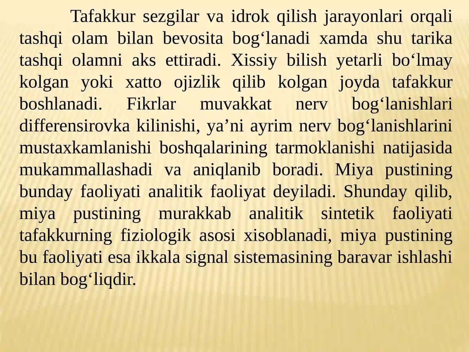 Tafakkur va nutqning psixologik tavsifi 4