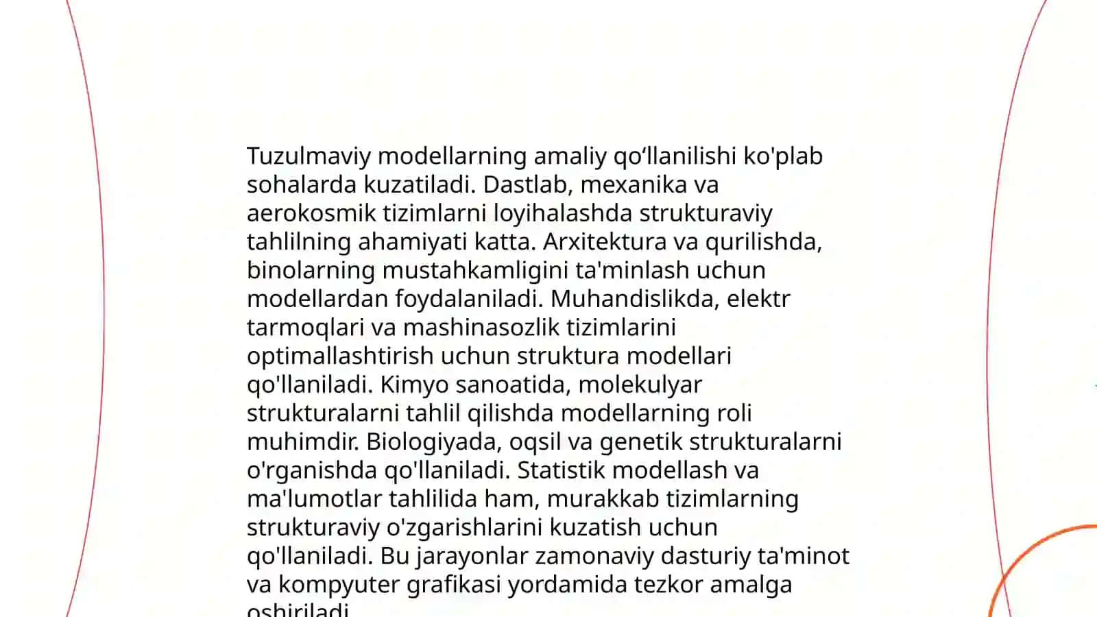 Tuzulmaviy va kelyirilgan model parametrlarini baxolash 4