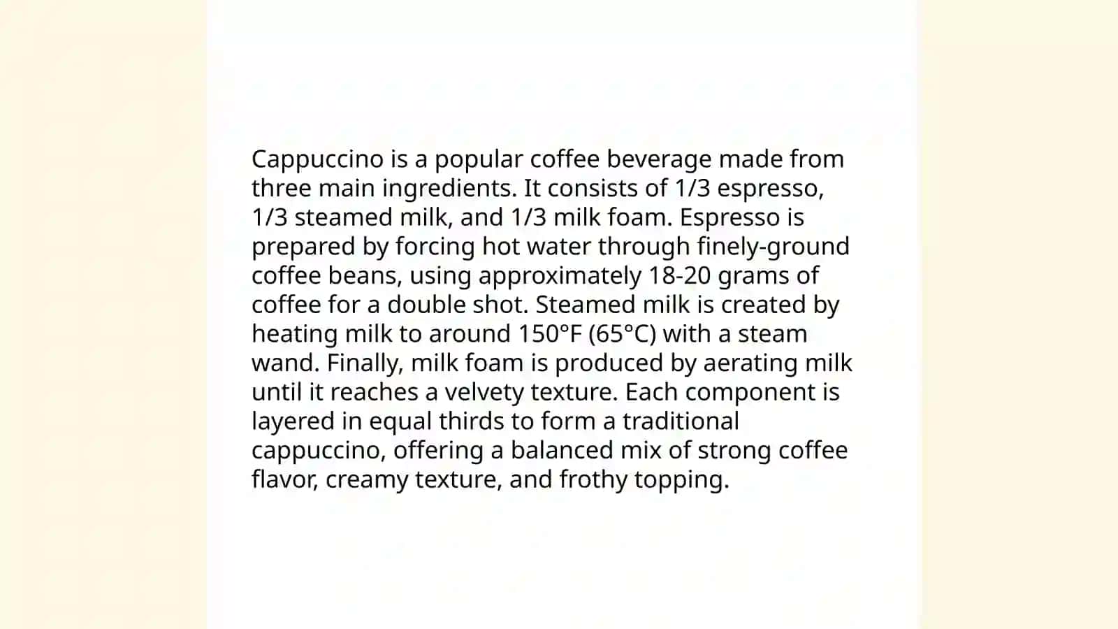 History of Cappuccino 4