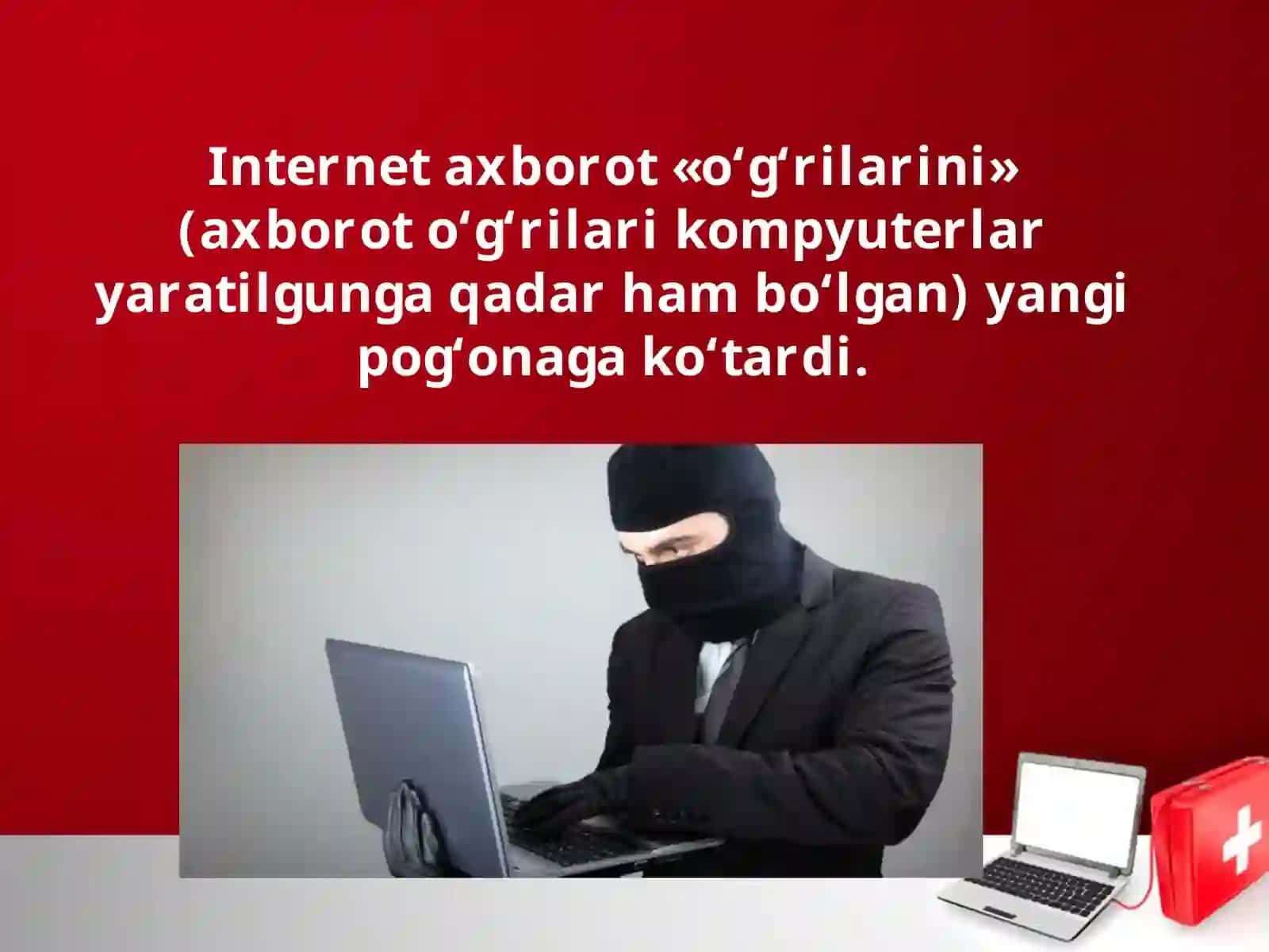 Axborotlarni himoyalash va antiviruslar haqida 4
