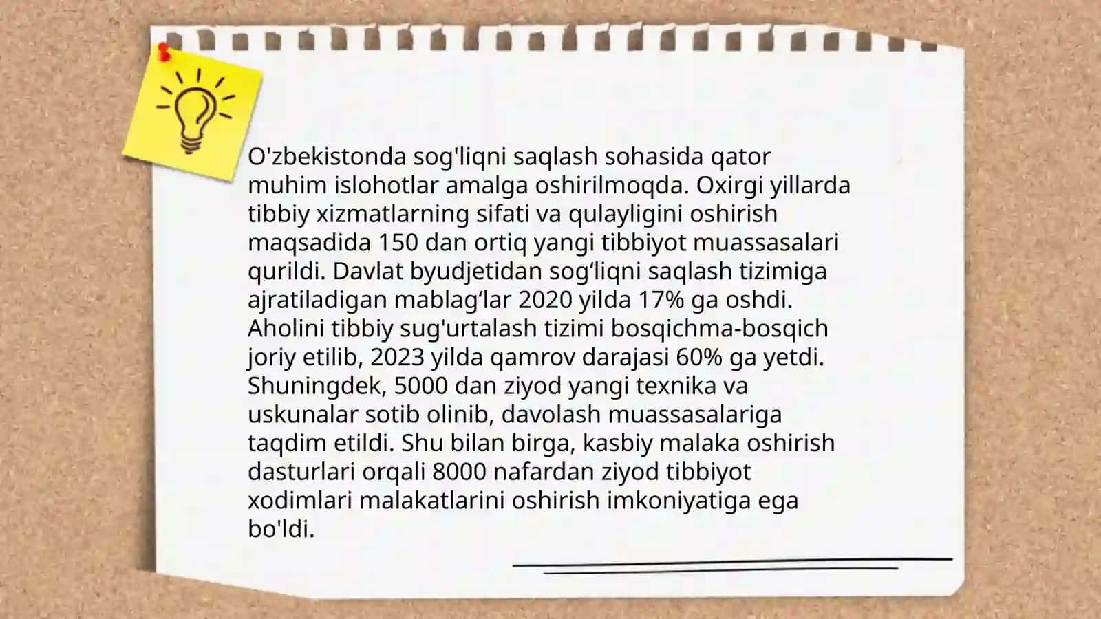 O'zbekistonda ta'lim tizimidagi islohotlar 4