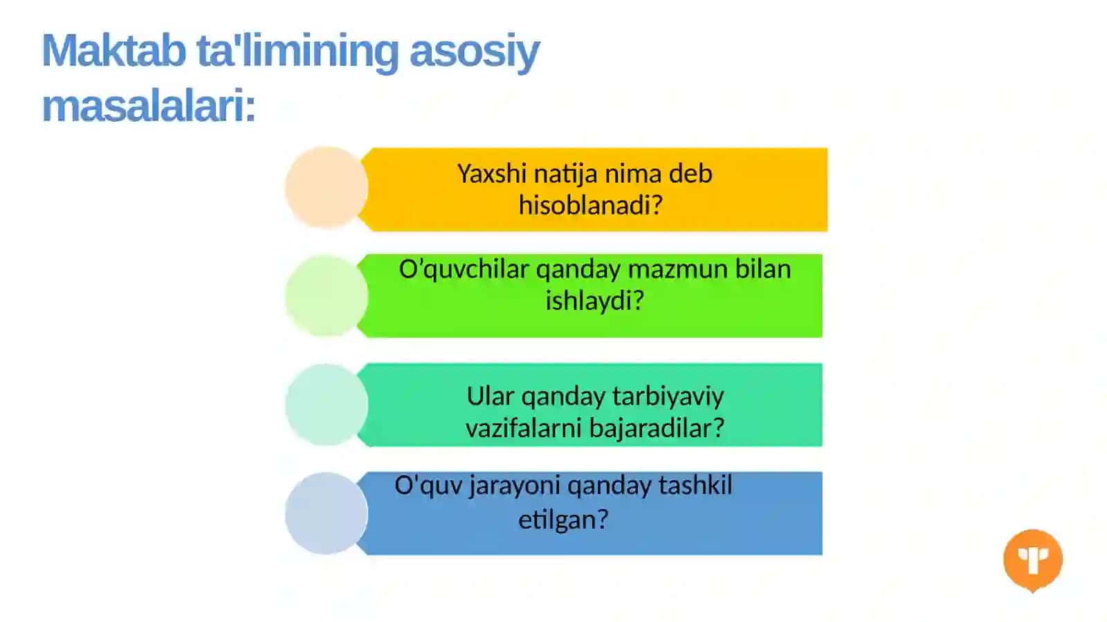 Maktab ta'limining asosiy masalalari 4
