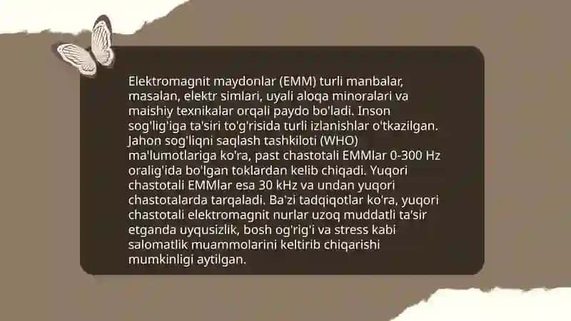 Elektromagnit maydonning organizmga ta’siri 4