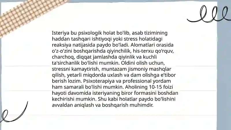 Nevrosteniyaning psixologik aspektlari 4