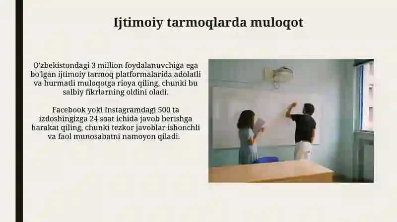 Tarmoq odob axloqi 4