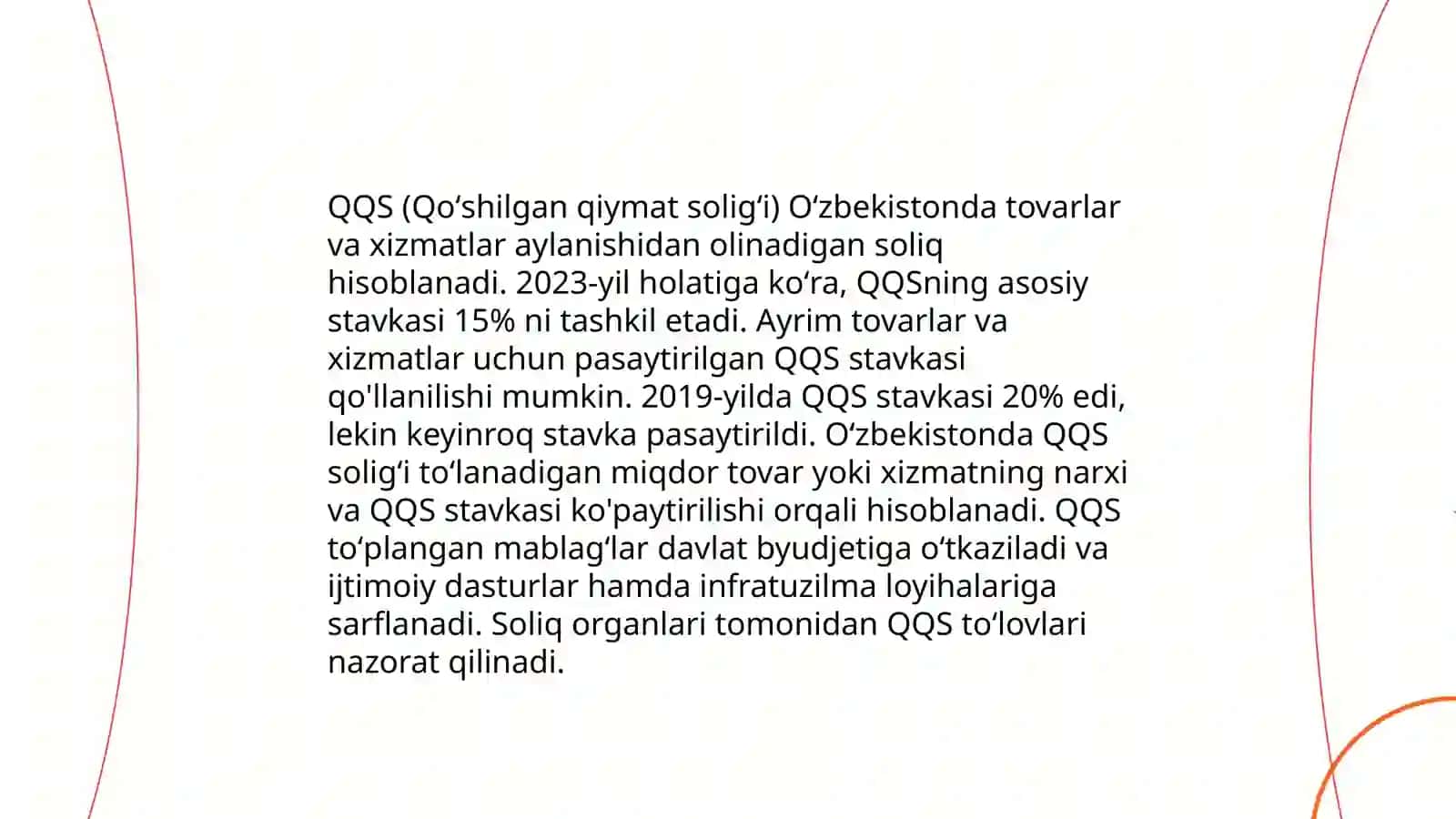 Qo’shilgan Qiymat Solig’i 4