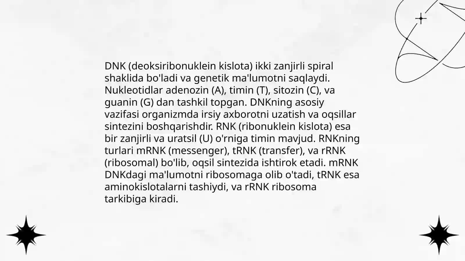 Odam genetikasi va Tibbiy genetika 4