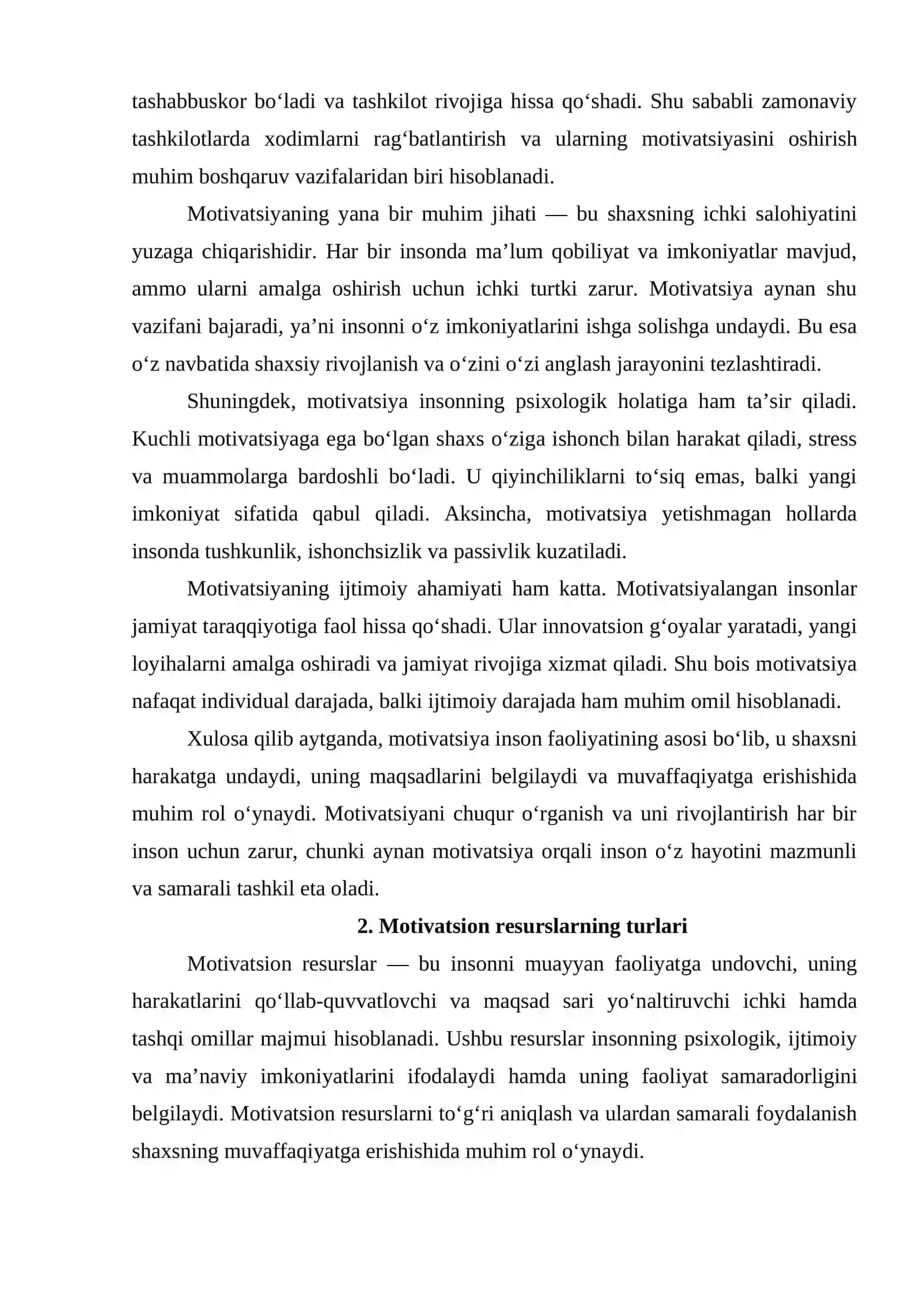 MOTIVATSION RESURSLARNI AKTIVLASHTIRISH 4