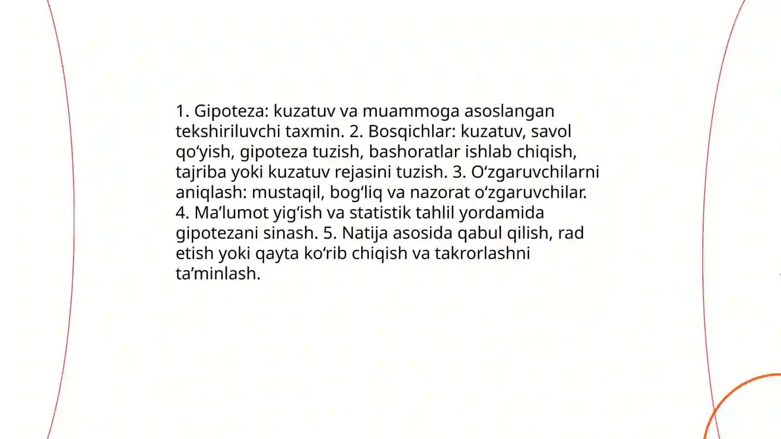 Tabiiy fanlar boyicha savodxonlik kompetentsiyalari 4
