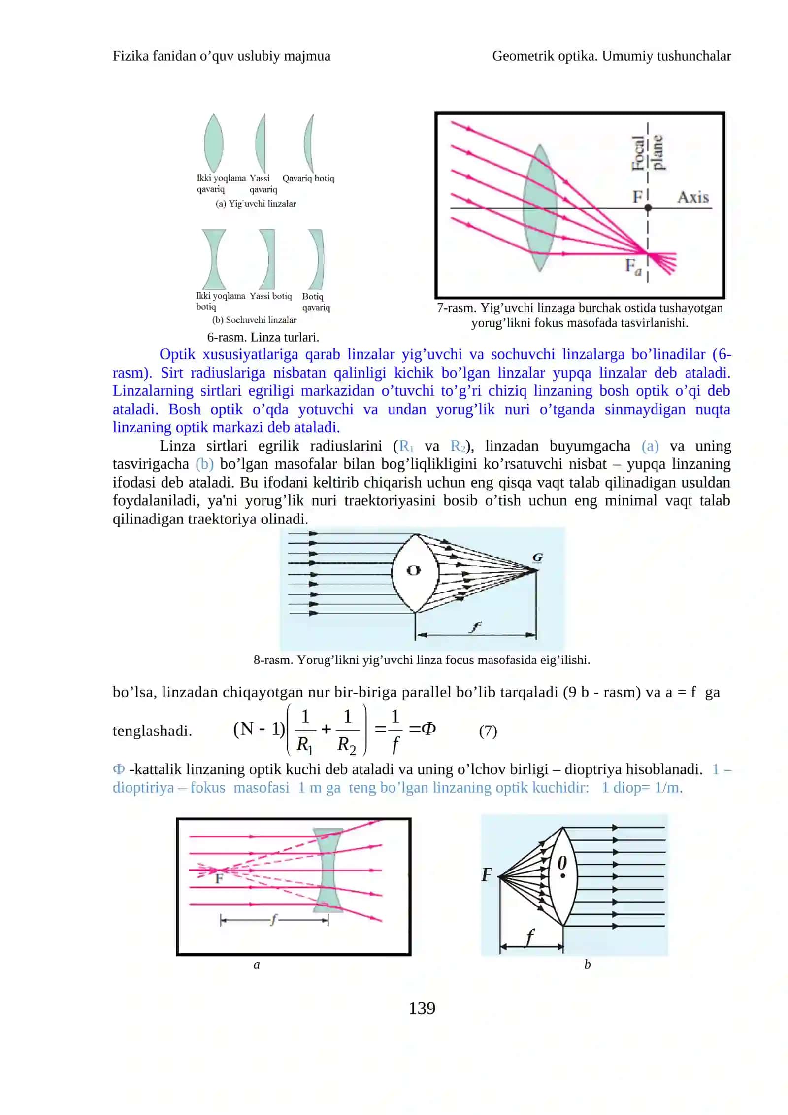 Geometrik optika. Umumiy tushunchalar 4
