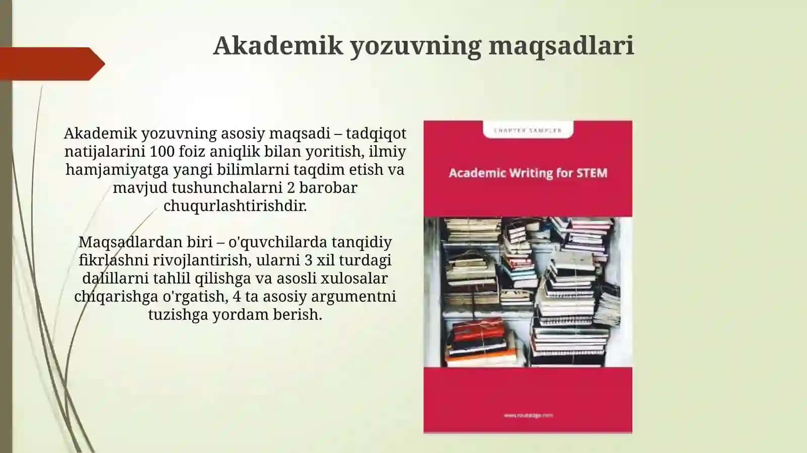 Akademik yozish 4