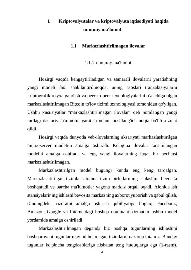 Kriptovalyutalar va kriptovalyuta iqtisodiyoti 4