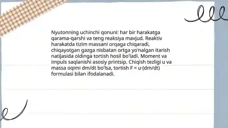 Reaktiv harakat 4