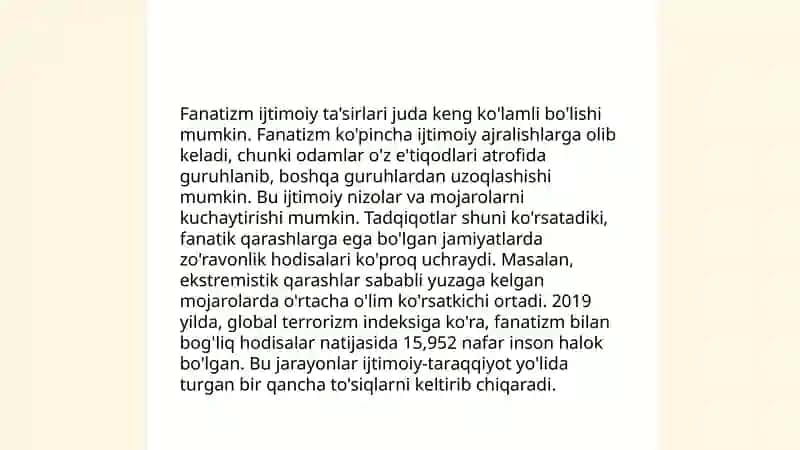 Diniy ekstremizmning sabab va oqibatlari 4