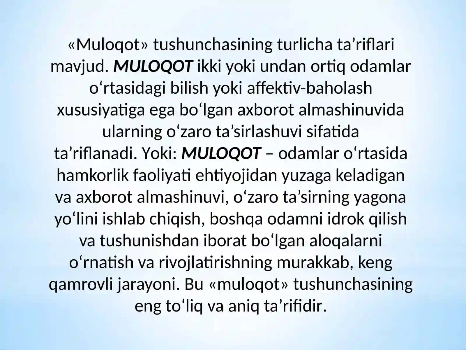 Muloqatpsihalogyasidauchraydigantosiqlar 4