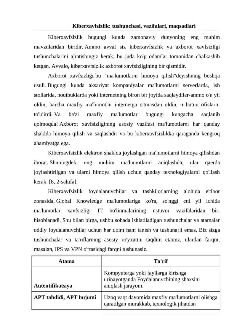 KIBER JINOYATCHILIK VA XAVFSIZLIK 4