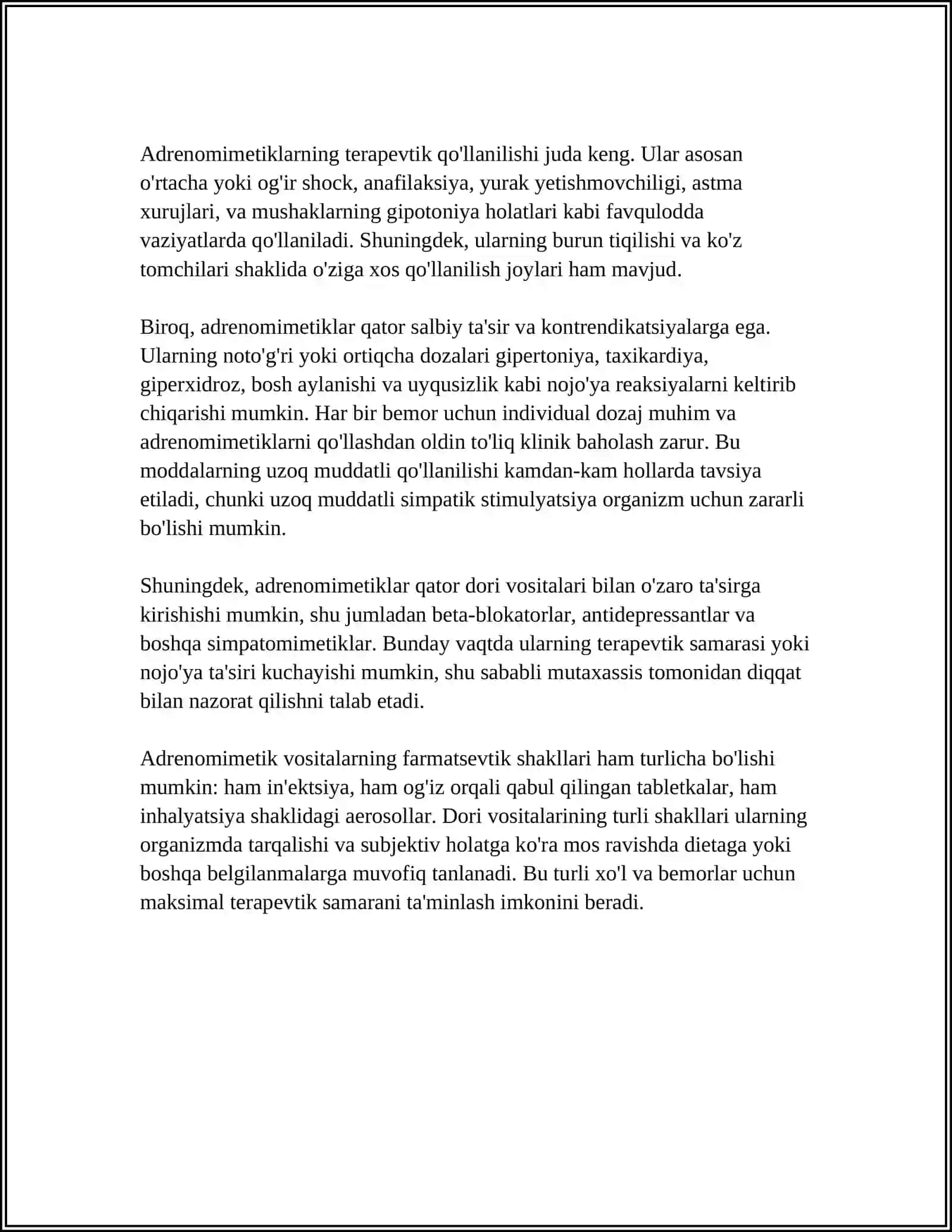 ADRENOMIMETIK DORI VOSITALARI 4