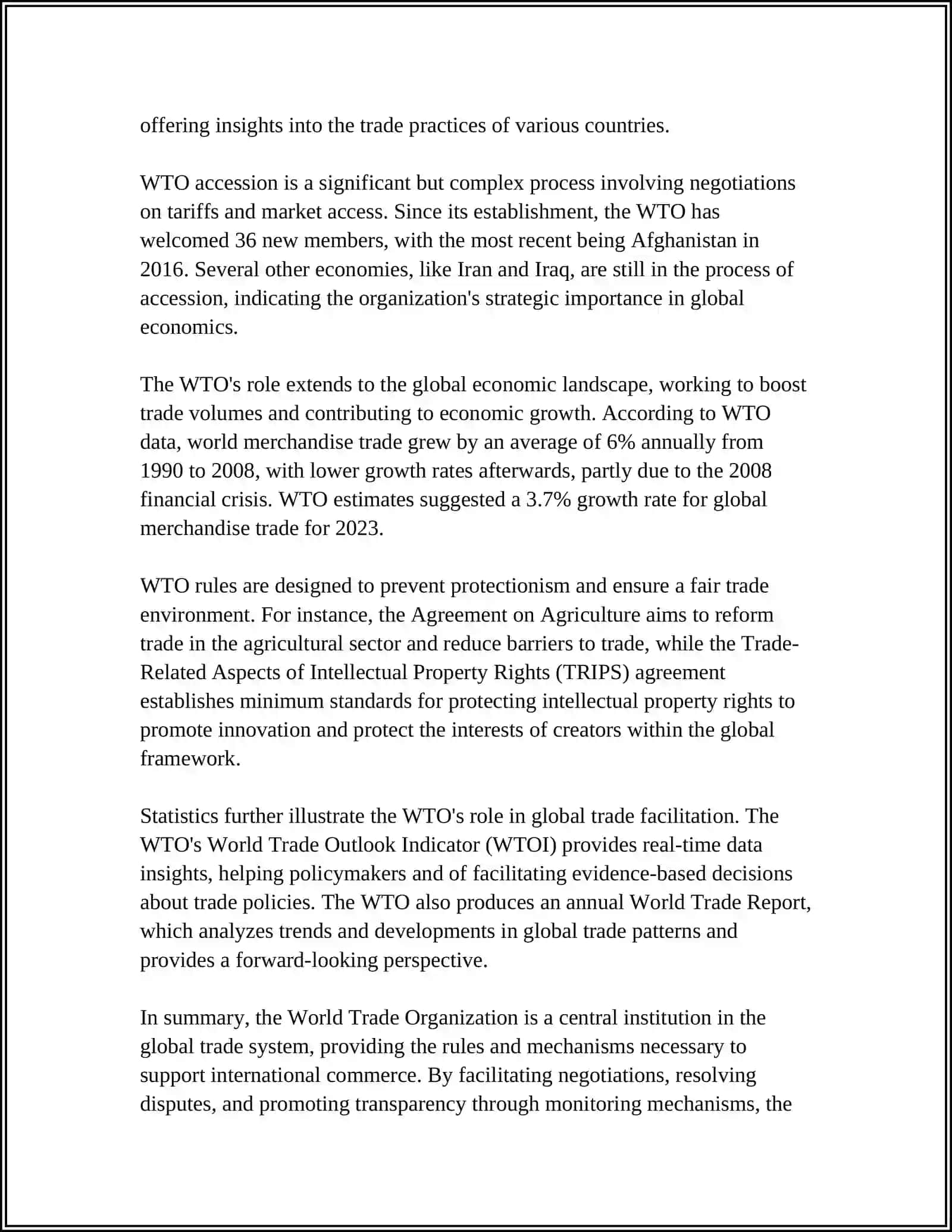 INTERNATIONAL ECONOMIC ORGANIZATIONS 4