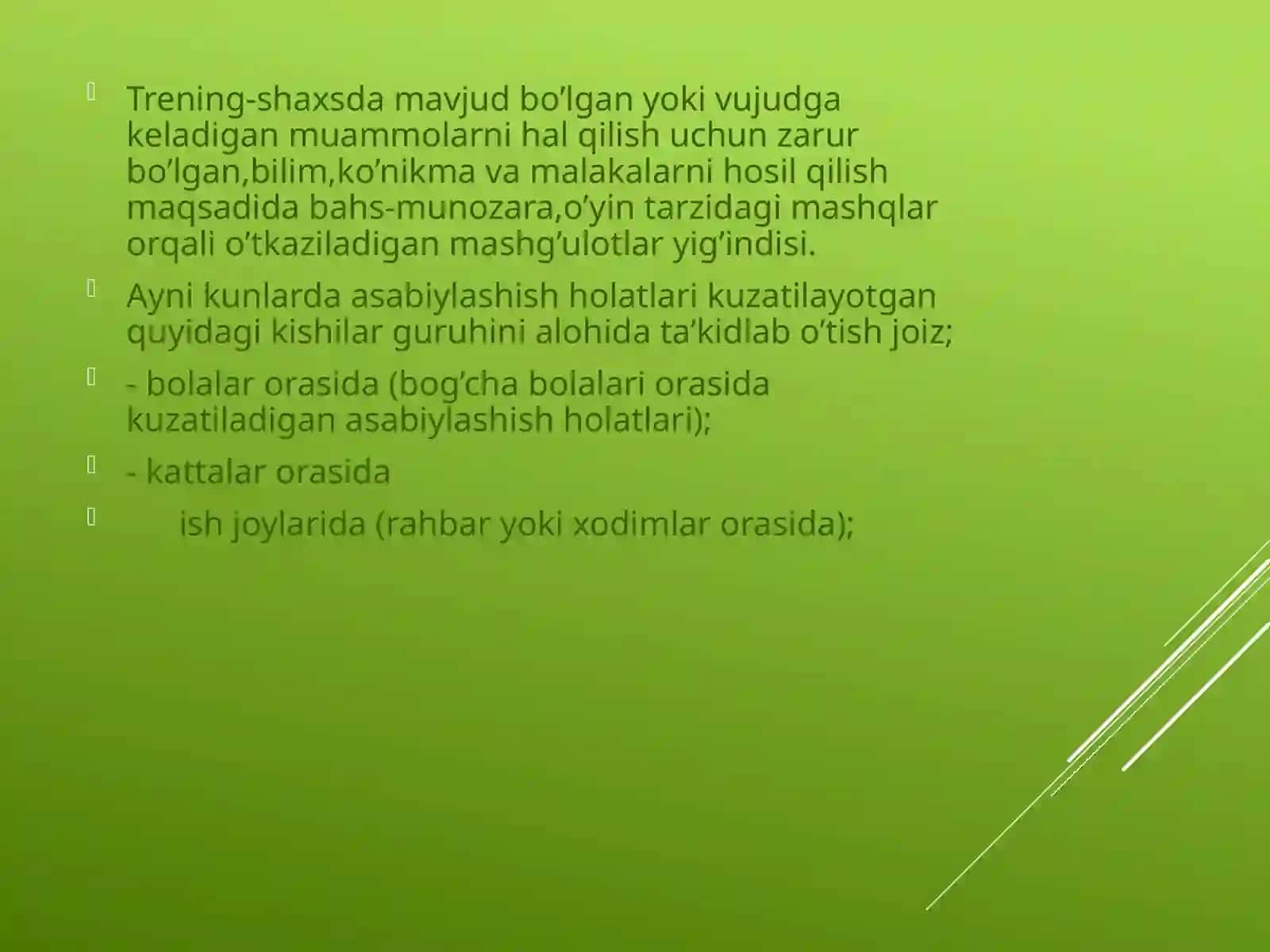 AMALIY PSIXOLOGIYA YO’NALISHI 4