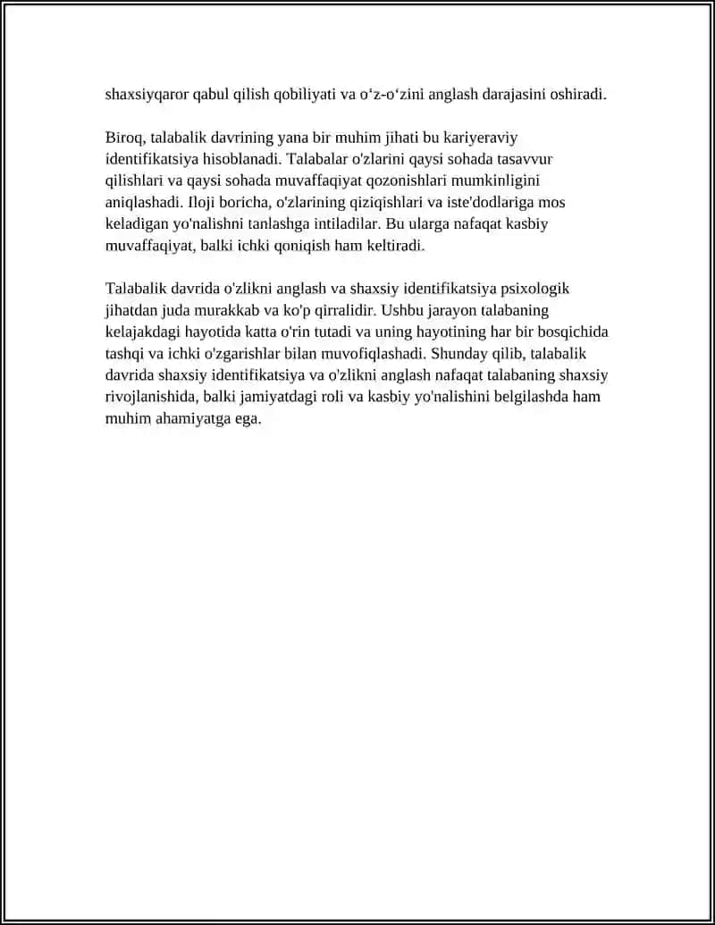 TALABALIK DAVRINING PSIXOLOGIK XUSUSIYATLARI 4