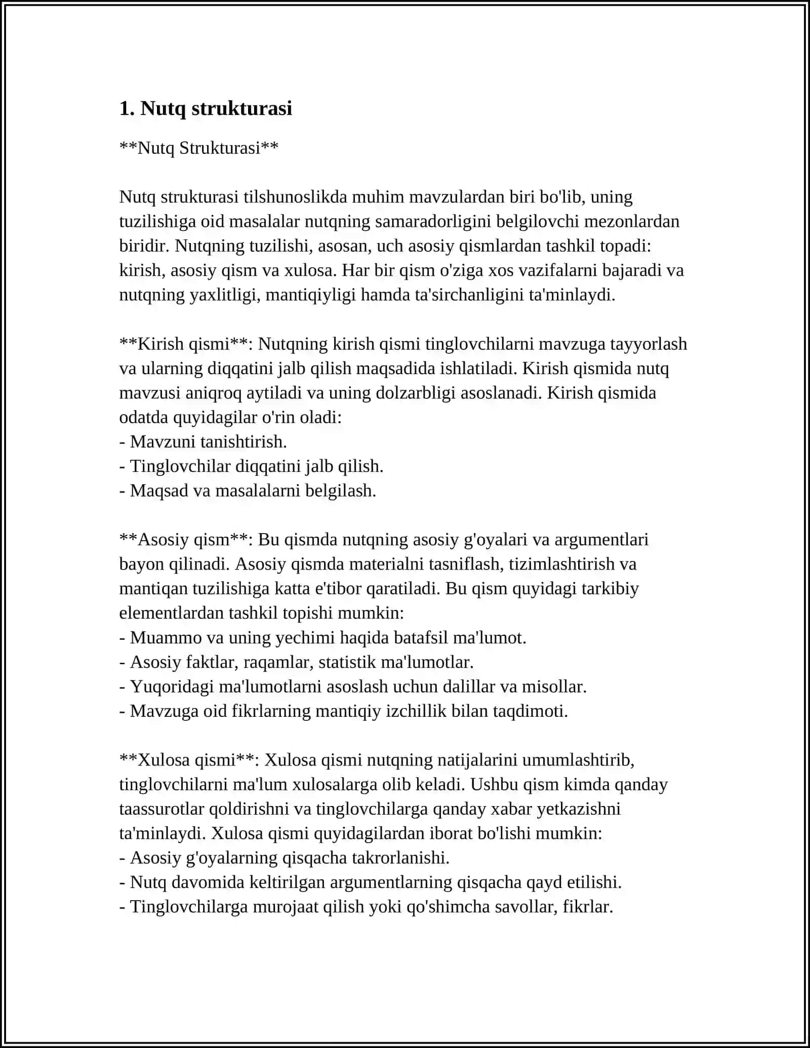 OMMA OLDIDAGI NUTQ VA UNING TA'SIRCHANLIGINI TA'MINLOVCHI OMILLAR 4