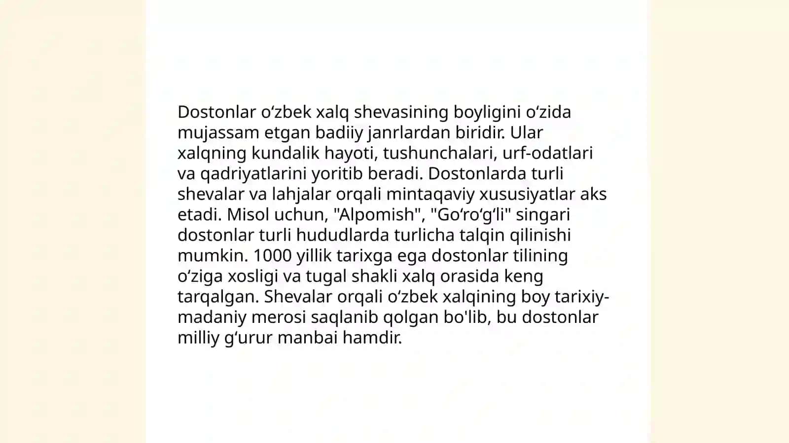 Xalq dostonlarda milliy tilimiz jamoli 4