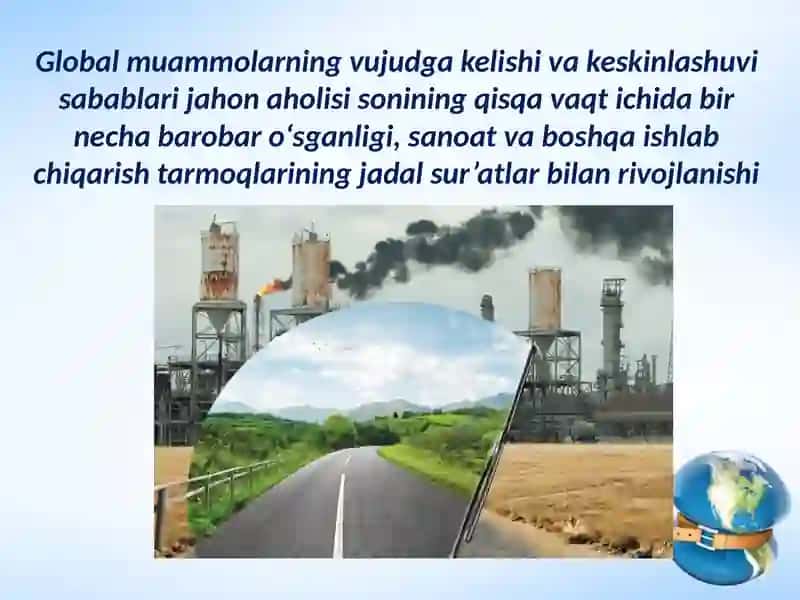 Global muammolarning mezonlari va darajalari 4