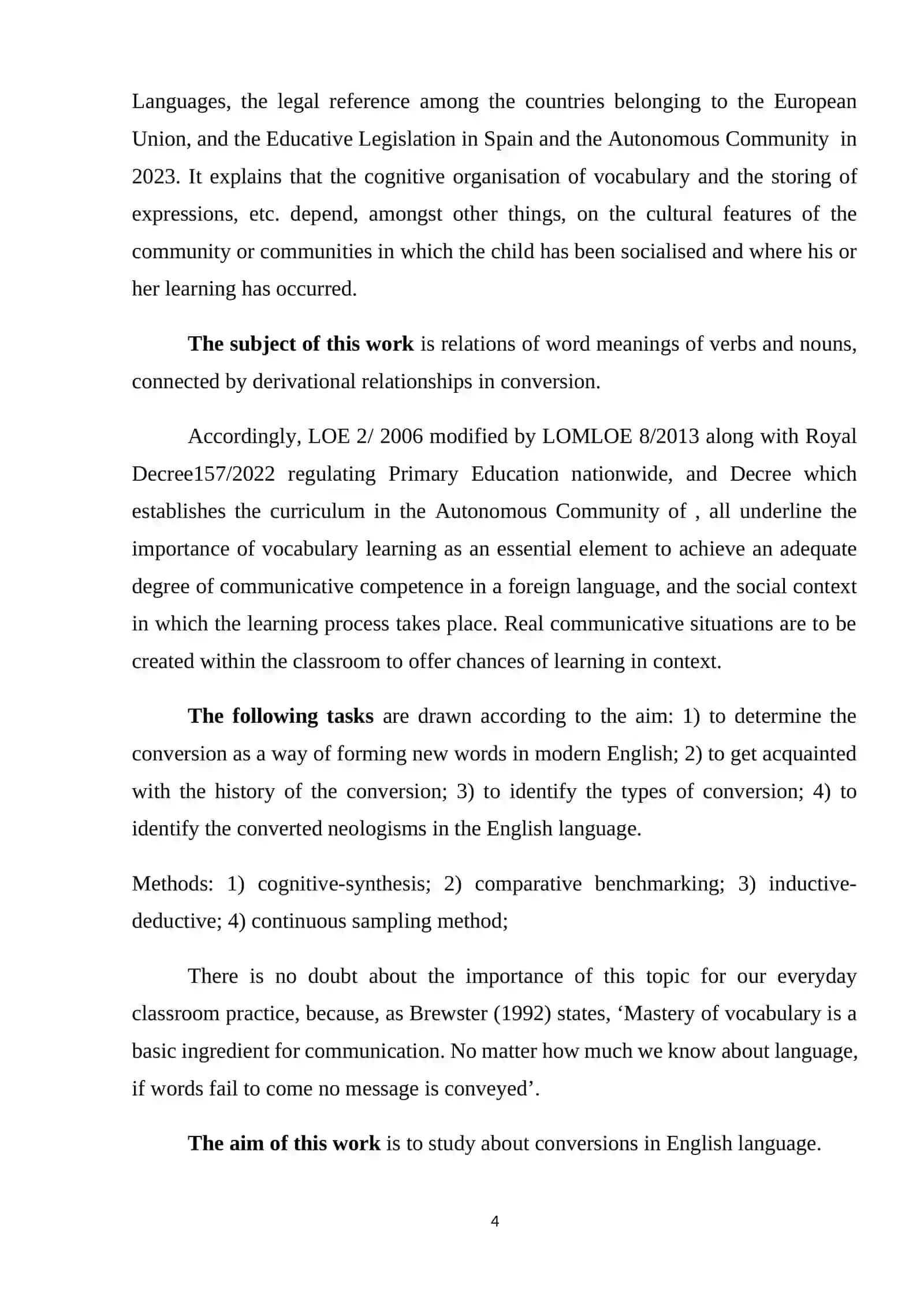 SYNTACTICAL AND LEXICAL FIELD OF PURPOSEFULNESS IN MODERN ENGLISH. 4