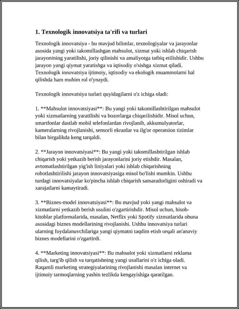 Texnologik innovatsiya 4