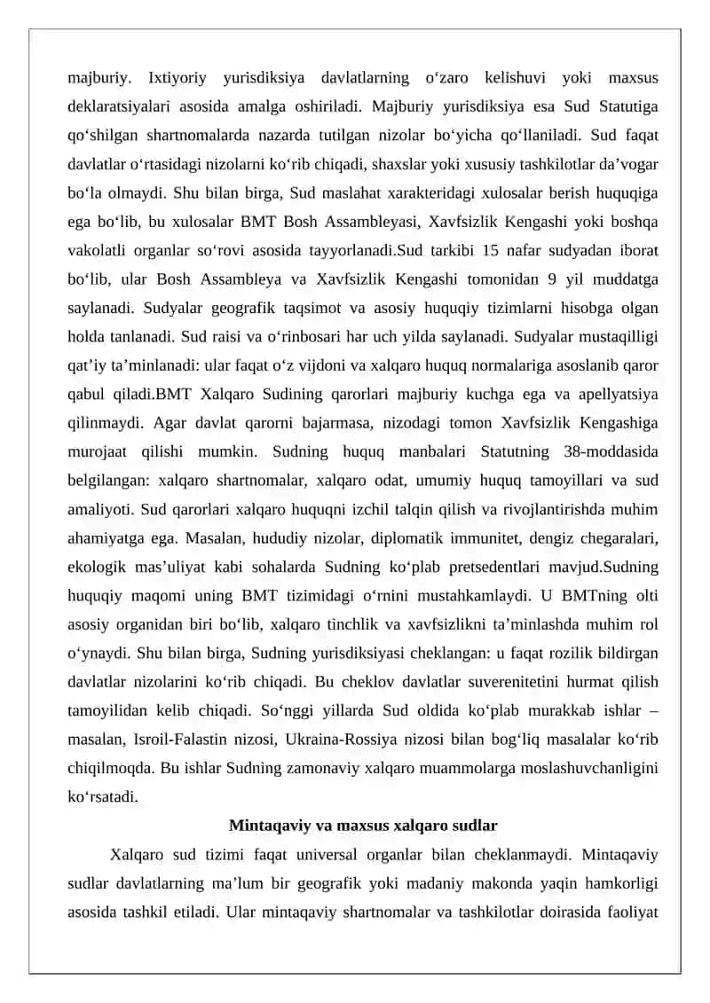 Xalqaro sud organining qarorlari 4