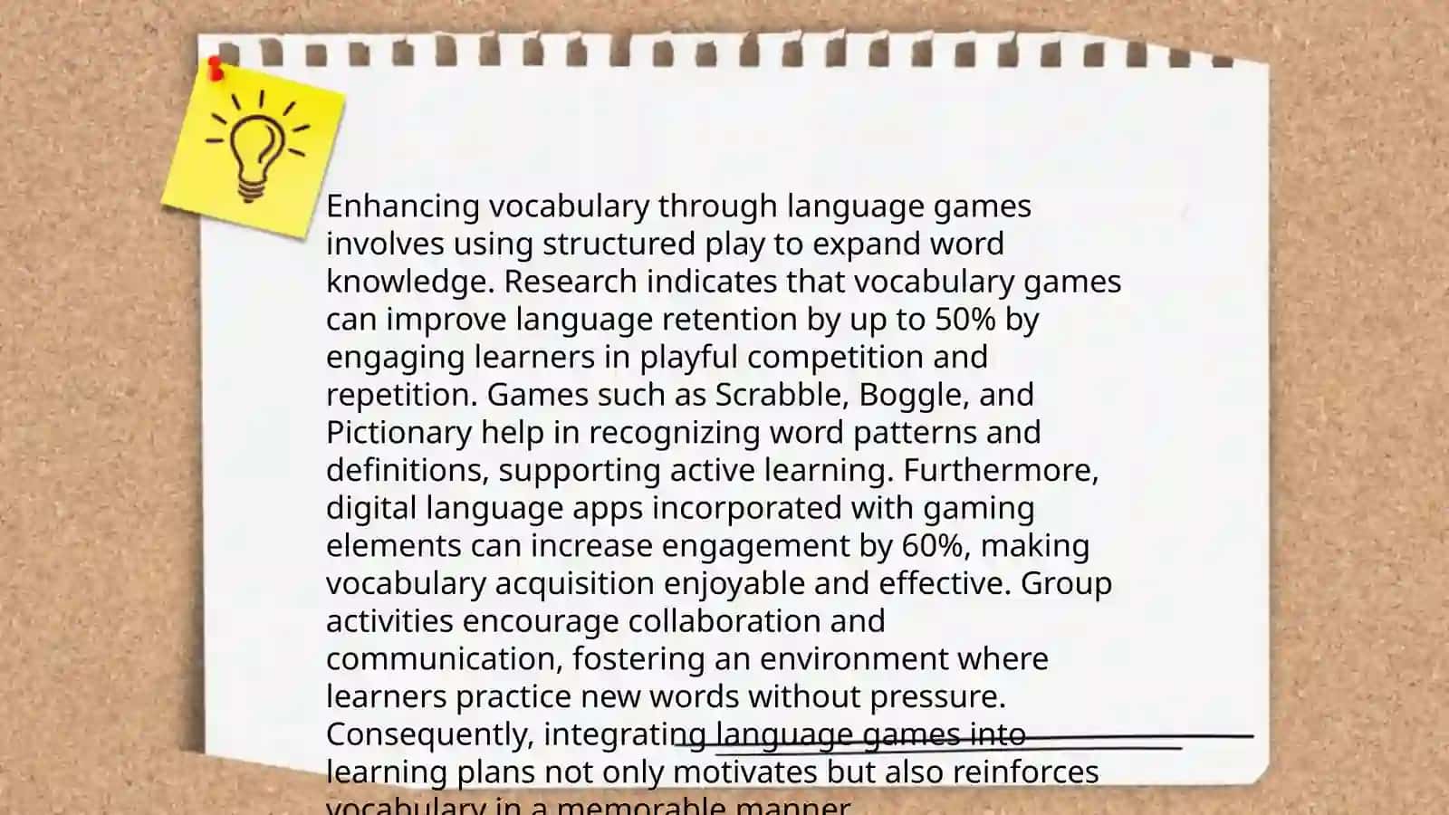 Importance of language games in teaching English 4