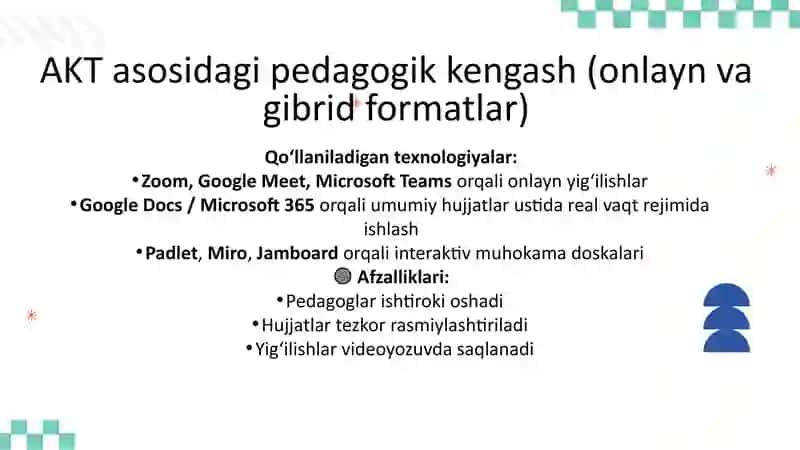 Pedagogik kengash yig'ilishlari 4