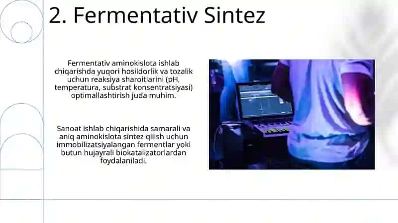 Aminakislatalar ishlab chiqarish 4
